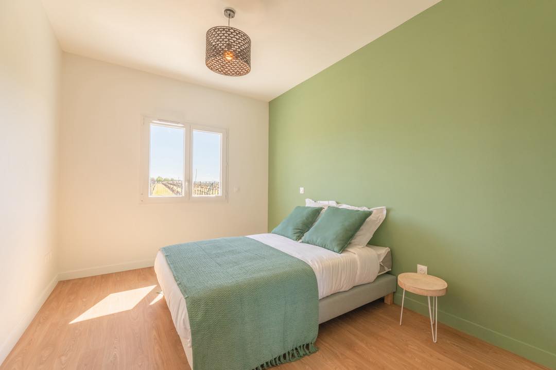 Chambre T2 lumineuse